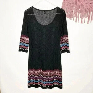 Missoni Crochet Knit Dress Size Large‎